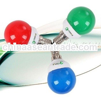 Mini red Globe energy saving light bulb CE ROSH