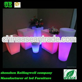 Modern LED Planting Pots For Home Decoration