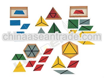 Montessori school materials