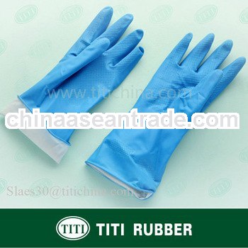 Natural latex household gloves for car cleaning