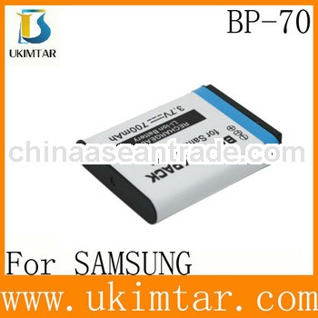 OEM Battery For Samsung camera battery BP-70A 3.7v 700mAh