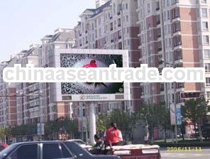 Outdoor P10 full coulr led display manufacturers in 