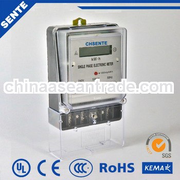 PE8868 single phase static wireless power digital energy meter lcd display