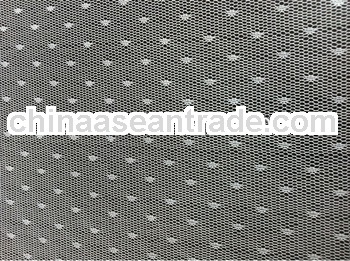 Pin dot polyester mesh fabric