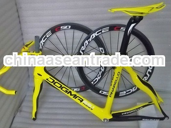 Pinarello Bike Frameset Dogma Carbon Frame + Carbon Saddle +Carbon handlebar
