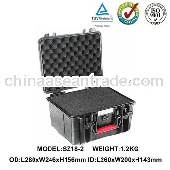 Plastic protective equipment case