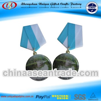 Printing custom logo custom pattern medal