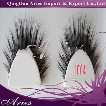 Private Lable custom 100% Real Mink Fur Strip False Eye Lashes