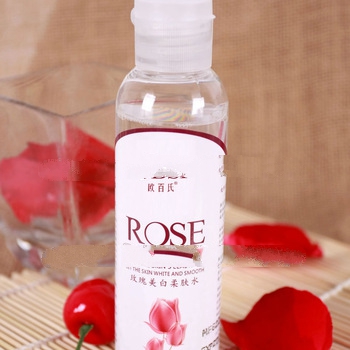 Rose water whitening face skin care toner
