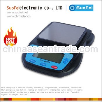 SF-400D 2KG/0.1g Professional Digital Mini scale/balance with improved design and CE/RoHs certificat
