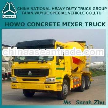 SINOTRUK HOWO TRUCK 8cbm CONCRETE MIXER TRUCK FOR SALE