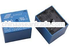 SRU-06VDC-SL-A Relay Original New car audio relay3v 5v 9v 12v 24v 48v 110v Latching relay socket GOO