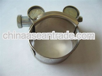 Single Bolt Heavy Duty Hose Clamp KFM8X079SS