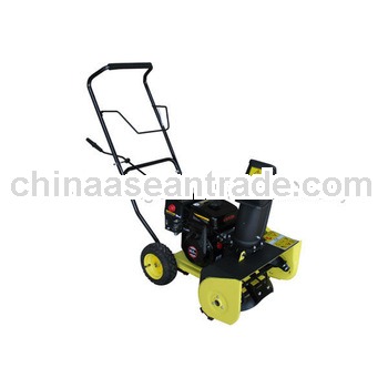 Single stage gas snow blower