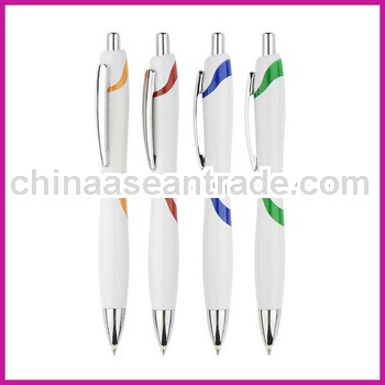 Smooth writing push action ball pen