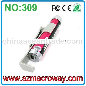 Sport mini mp3 clip with fm radio