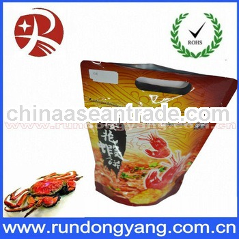 Stand up aluminium foil food bag