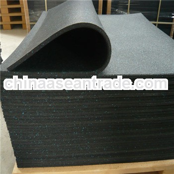 Super quality colorful gym rubber mat