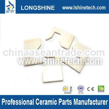 Textile alumina single groove roller