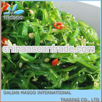 Top quality Frozen seaweed green color Length 5cm.
