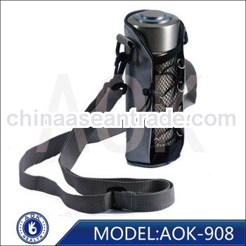 Travel safe water filter bottle