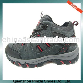 Trendy fashionable man climbing shoes