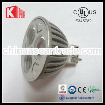 UL Cree mr16 gu5.3 led spot light