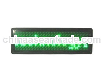 USB cable Led badge,usb programmable led badge