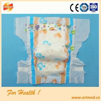 Waist band cover and super dry surface baby diaper