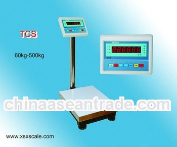 Weighing platform scale