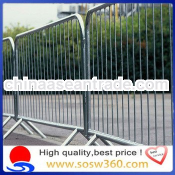 (10 year factory experience ) Galvanized/powder coated barrier fencing