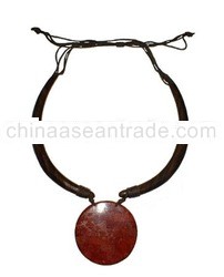 Wooden Beaded Necklace