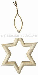 Wooden christmas decoration