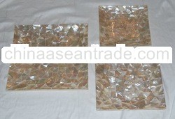 mother of pearl plate set