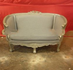 French Chair 2 Seaters Furniture - Mahogany Classic Furniture