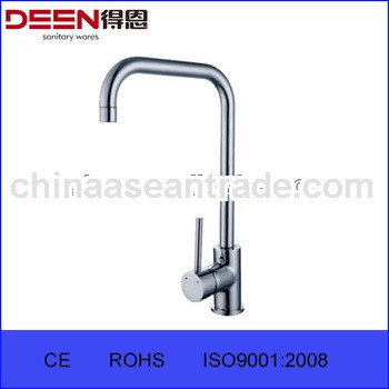 brass pull down kitchen faucet