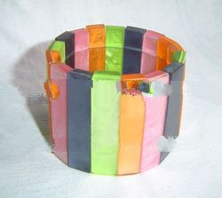 Multicolor Resin Bracelets