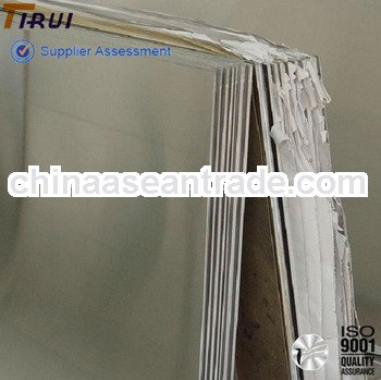 bright titanium plate