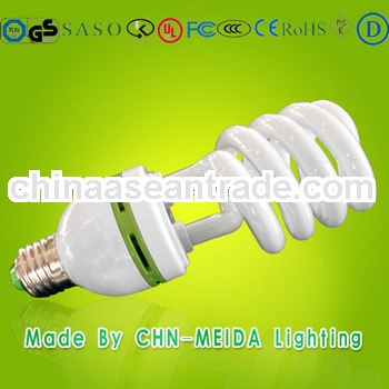 bulb 12mm half spiral e27 20w 220v cfl