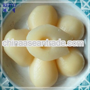 canned pear 2103 Health preserved exporter FDA 425g cheap in syrup prompt delievry