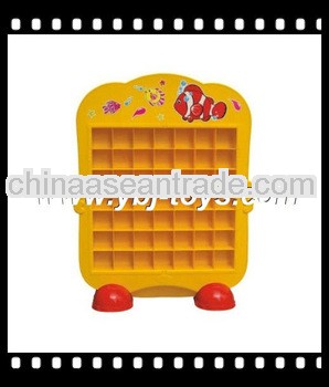 ce certificated indoor furniture, kids plastic book shelf