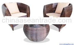 Rattan Tullip Terrace Set