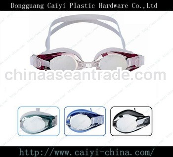 custom colorful rainbow swimming goggles