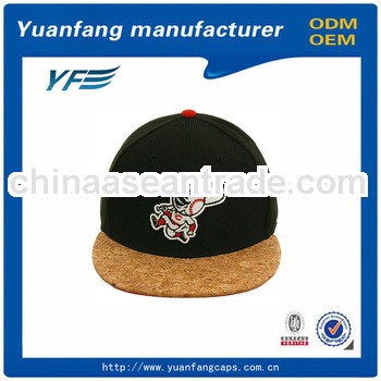 custom embroidered flat bill snapback hats