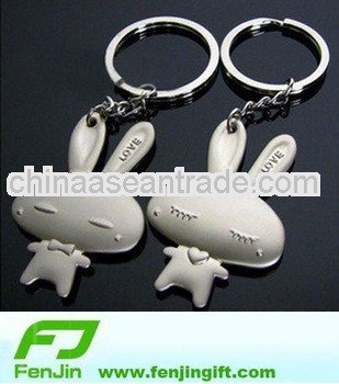 custom promotional metal rabbit souvenirs