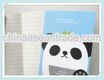 cute A6 hard cover notebook