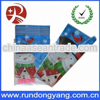 cute plastic christmas gift bag