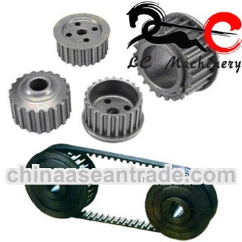 double side tooth timing belt &pulley