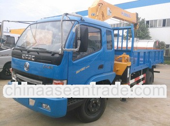 dump truck with crane 3.2/4 ton