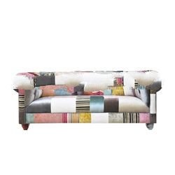 Chesterfield Patcwork Sofa Made By Moodlinesindo Jepara Furniture ( Only For Serious Buyer )